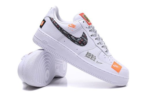 AF Low "Just do it" White/Black - AvaSneaker