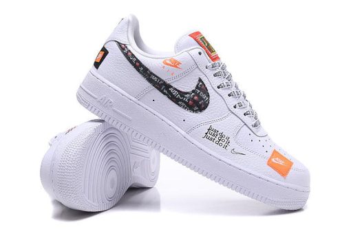 AF Low "Just do it" White/Black - AvaSneaker