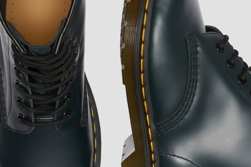 DR. MARTENS 1460 SMOOTH ANKLE BOOTS NAVY