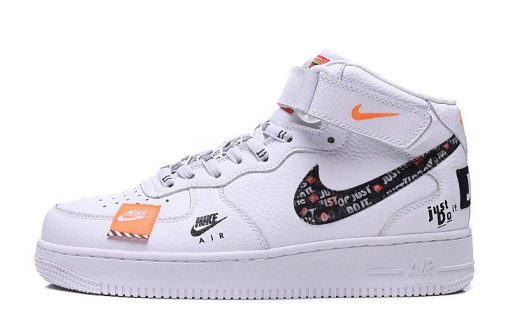 AF High "Just do it" White/Black - AvaSneaker