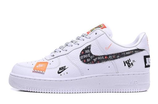 AF Low "Just do it" White/Black - AvaSneaker