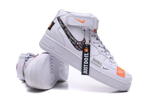 AF High "Just do it" White/Black - AvaSneaker