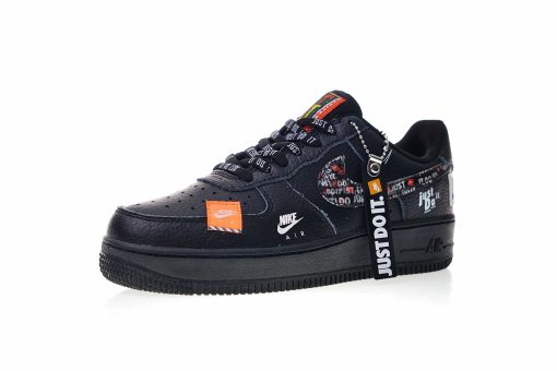 AF Low "Just do it" Black - AvaSneaker