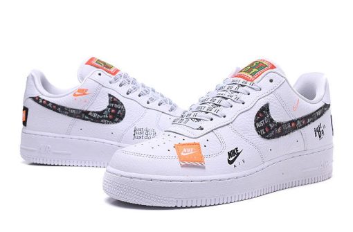 AF Low "Just do it" White/Black - AvaSneaker