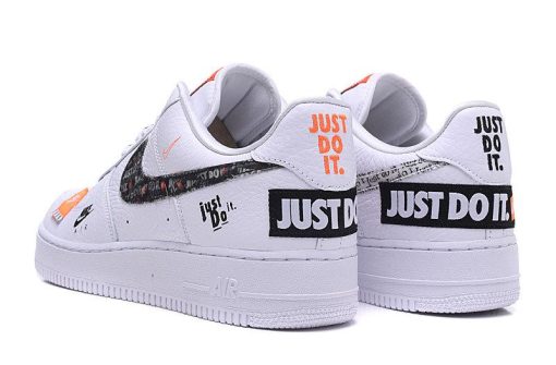 AF Low "Just do it" White/Black - AvaSneaker