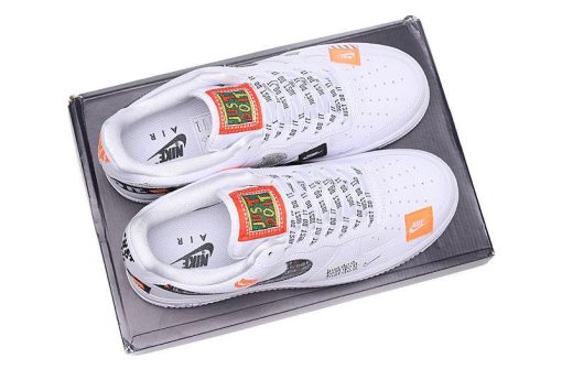 AF Low "Just do it" White/Black - AvaSneaker