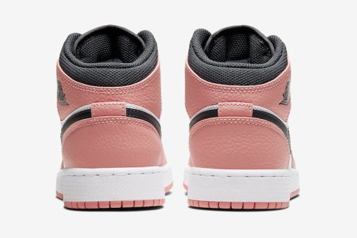 AIR JORDAN 1 MID GS PINK QUARTZ