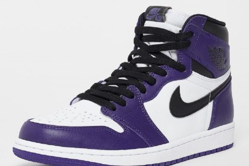 NIKE AIR JORDAN 1 PURPLE WHITE