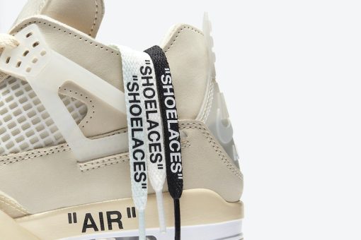 NIKE AIR JORDAN 4 OFF-WHITE SAIL