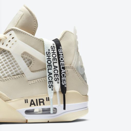 NIKE AIR JORDAN 4 OFF-WHITE SAIL