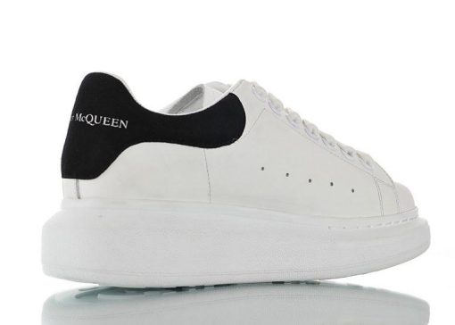 Alexander McQueen White with Logo - AvaSneaker