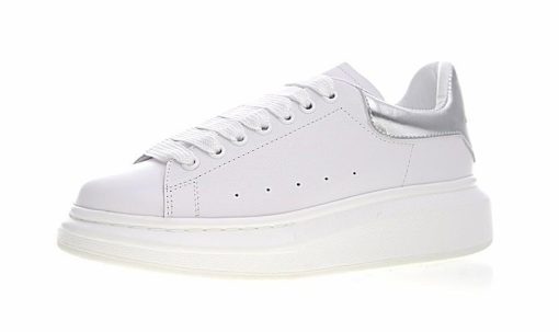 Alexander McQueen White Silver - AvaSneaker