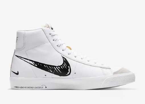 NIKE BLAZER MID 77 VINTAGE WHITE X BLACK