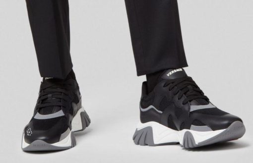 SQUALO TRAINERS BLACK - AvaSneaker