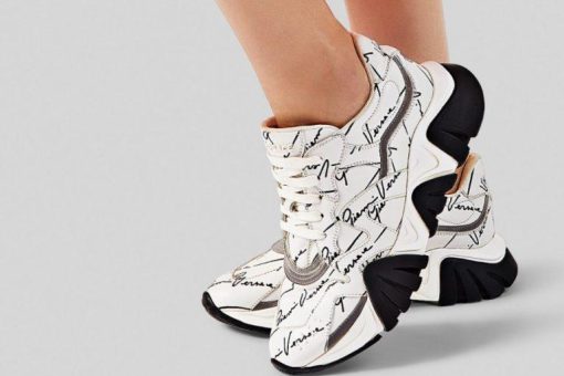 SQUALO TRAINERS WHITE SIGNATURE - AvaSneaker