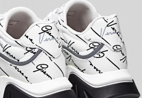 SQUALO TRAINERS WHITE SIGNATURE - AvaSneaker