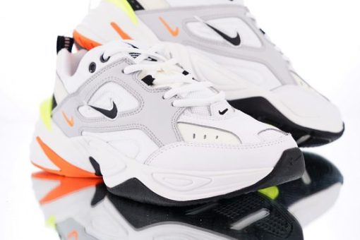 NIKE M2K TEKNO WHITE X BLACK LOGO