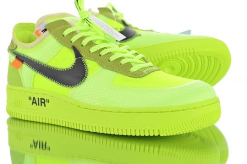 NIKE AIR FORCE X OFF WHITE VOLT 2.0