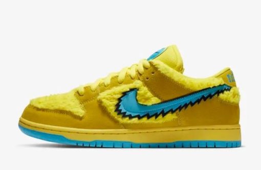 NIKE SB DUNK LOW GRATEFUL DEAD BEAR YELLOW