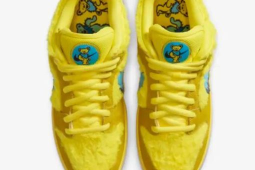 NIKE SB DUNK LOW GRATEFUL DEAD BEAR YELLOW