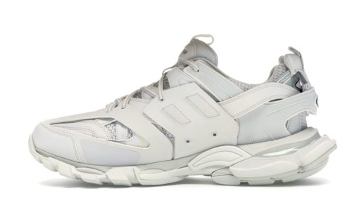 Balenciaga Track Sneakers All White - Image 4