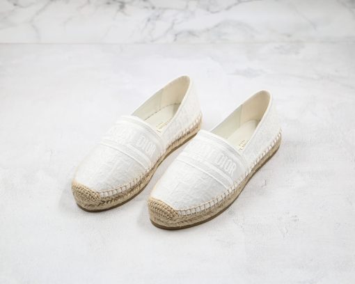 Dior GRANVILLE ESPADRILLE White