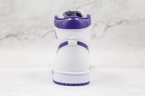 NIKE AJ1 high top white purple