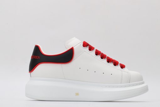 Alexander mcqueen Red and black rubber