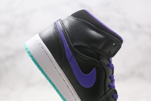 NIKE Air jordan 1 Mid Black Purple