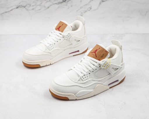 Nike Levis x Air Jordan 4 White