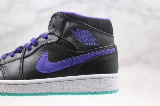 NIKE Air jordan 1 Mid Black Purple