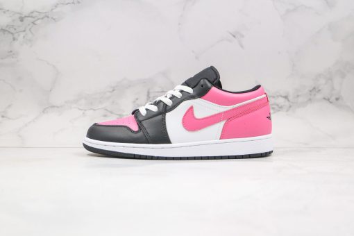 NIKE Air Jordan 1 Low Black Pink White