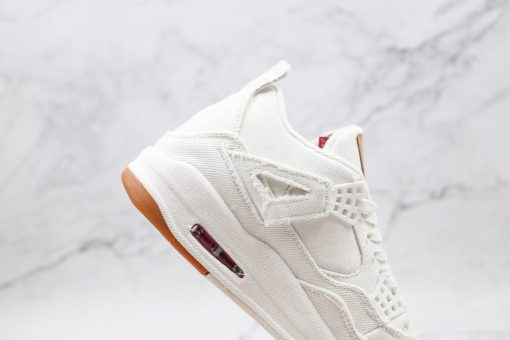 Nike Levis x Air Jordan 4 White