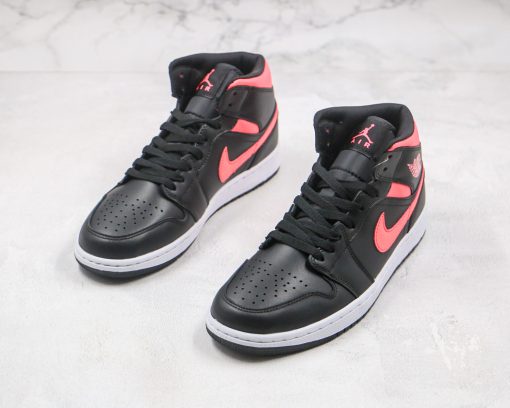 NIKE Air jordan 1 Mid fluorescent Black Pink