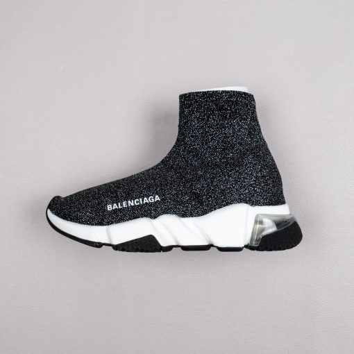 Balenciaga Speed knit Mid Black Silver