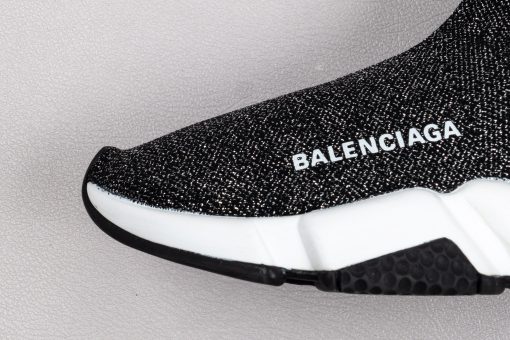 Balenciaga Speed knit Mid Black Silver