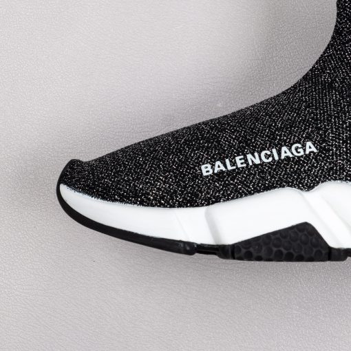 Balenciaga Speed knit Mid Black Silver