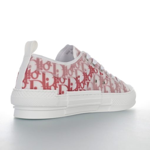 Dior Oblique B23 low red white - Image 4