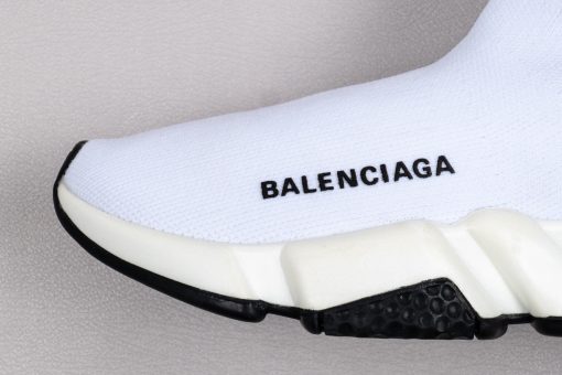 Balenciaga Speed knit Mid White Black