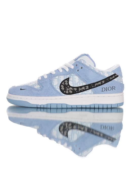 Dior x Nike Wmns SB Dunk Low Pro"Blue/White Oblique"