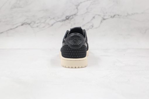 NIKE Air Jordan 1 Low Black knitting