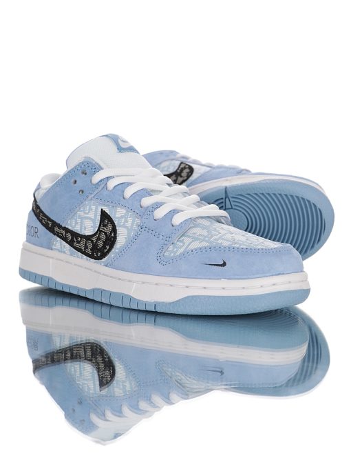 Dior x Nike Wmns SB Dunk Low Pro"Blue/White Oblique"