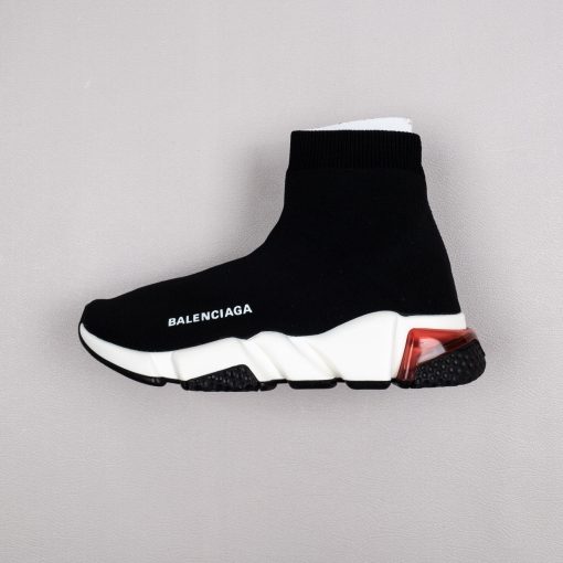 Balenciaga Speed knit Mid White Red