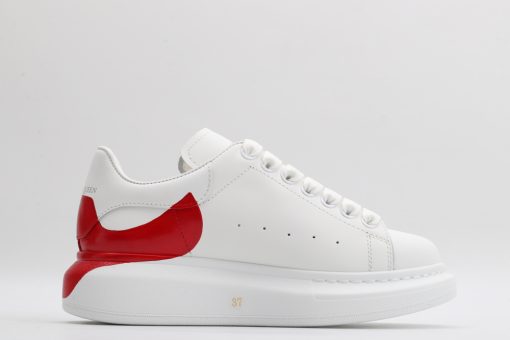 Alexander mcqueen Hand painted red