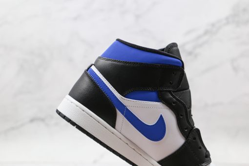 Nike Air Jordan 1 Mid White Black Royal