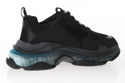 Balenciaga Triple S Black cold ice blue