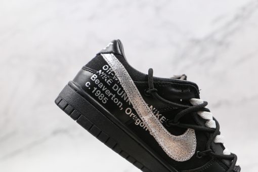 NIKE Off-White x Nike Dunk Low'50' Black Silver