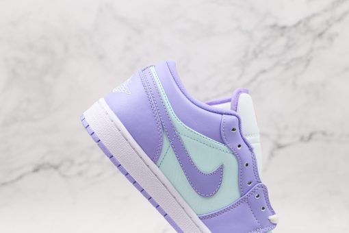 NIKE Air jordan 1 low Purple Aqua Blue