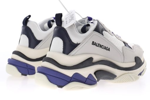 Balenciaga Triple S Light grey deep purple