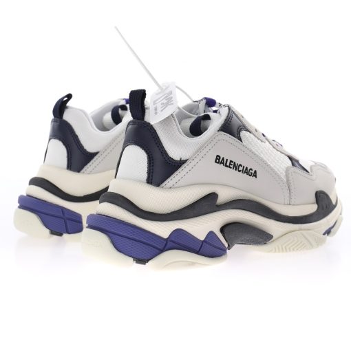 Balenciaga Triple S Light grey deep purple